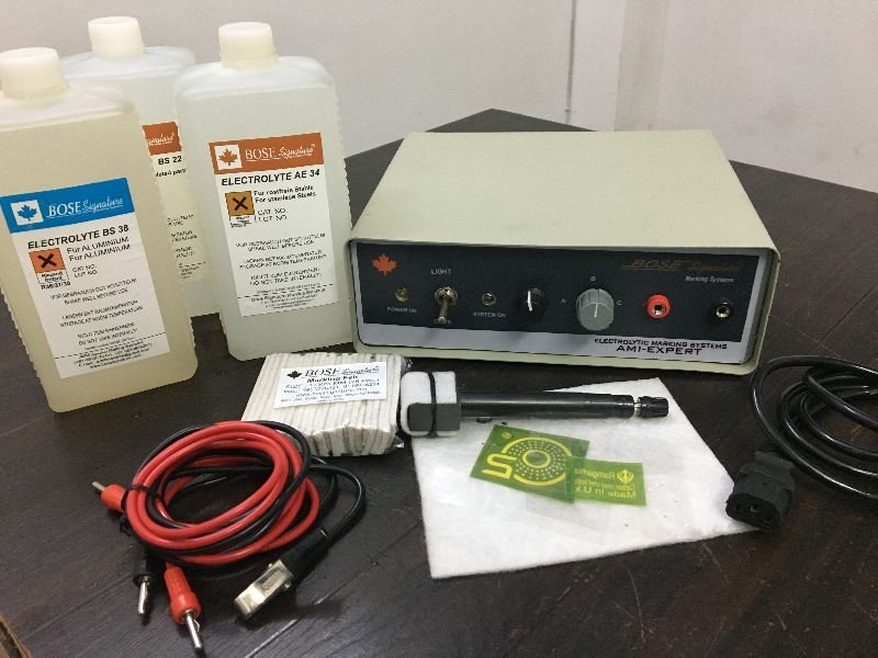 Metal Etching machine